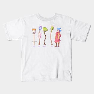 Broom-shopping Kids T-Shirt